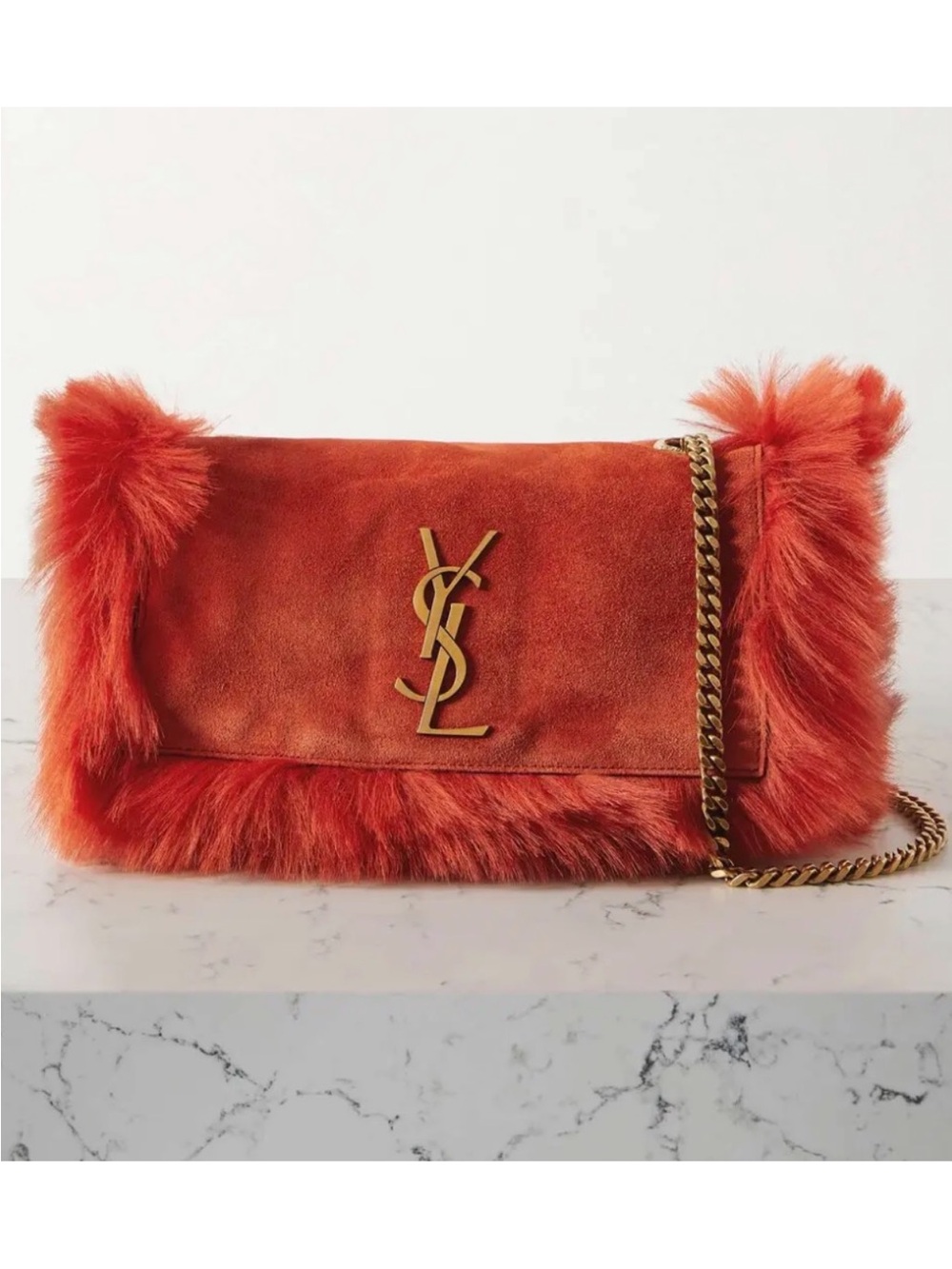 🔥🔥 100% Authentic Saint Laurent
small Kate reversible shoulder bag🔥🔥